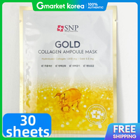 SNP | Gold Collagen Ampoule Mask 30Ea (10Ea+10Ea+10Ea)