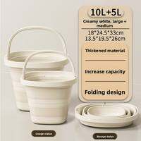 CHUSHE | Foldable Portable Plastic Bucket