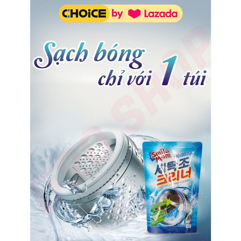 Bột Tẩy Vệ Sinh Lồng Máy Giặt 450g