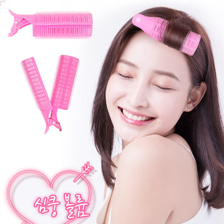 New Korean Air Bangs Hair Curler Plastic Hair Curler Lazy Self Adhesive