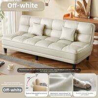 FANKALONG | Folding Multifunctional Leather Sofa Bed
