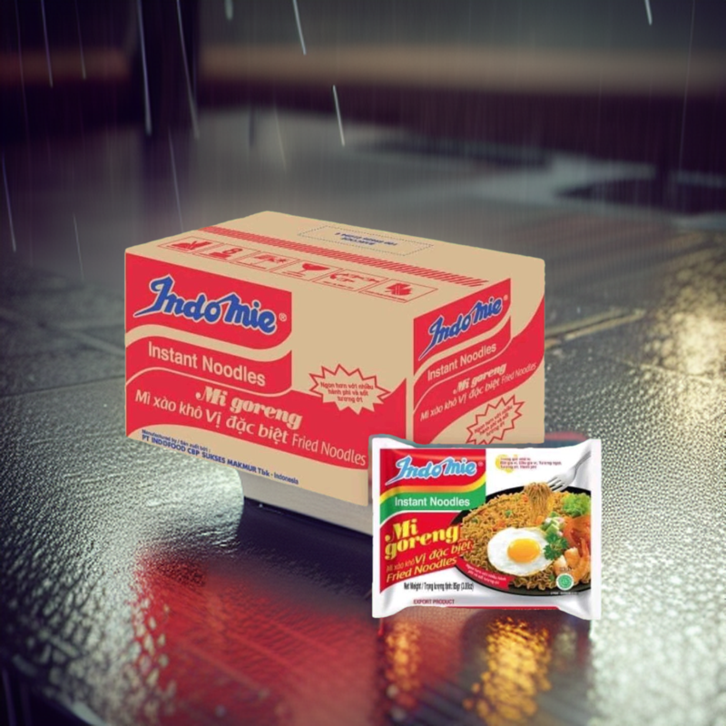 Mì indomie (mì xào khô vị đặc biệt )