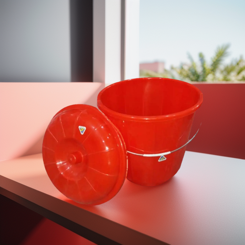 Plastic Bucket for Washrooms. 