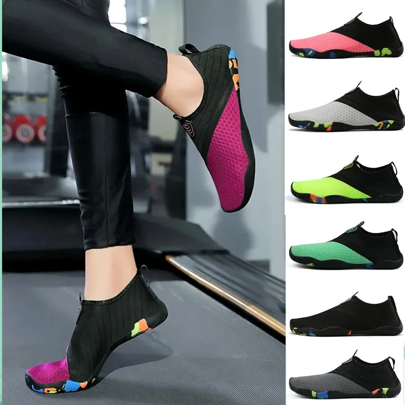 Indoor Yoga Shoes Women Fitness Shoes Soft Bottom Gym Dedicated Barefoot Sports Shoes Women Treadmill Shoes Women Mesh Sneakers