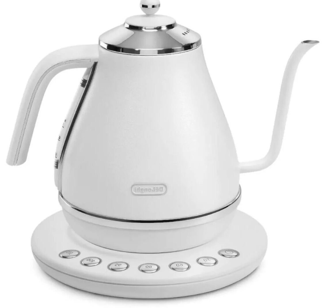 delonghi icona kettle silver