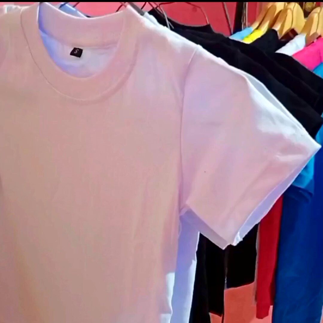 Kaos Polos Anak Laki - Laki Perempuan Katun Combed 24s 0-8 Tahun