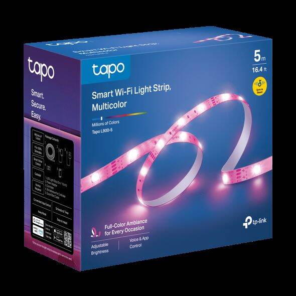 TP-Link Tapo L900-5 Smart Wi-Fi LED Light Strip (5m)