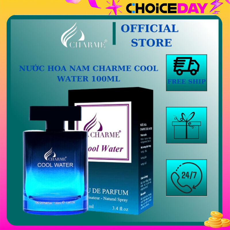 Chiết nước hoa nam chamme COOL WATER 10ML Nam Tính Lôi Cuốn Tự Tin nước hoa Charme cool 10ml nước ho