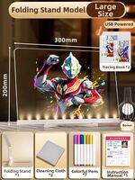 XIONGBUFAN | Erasable LED Illuminated Drawing Board