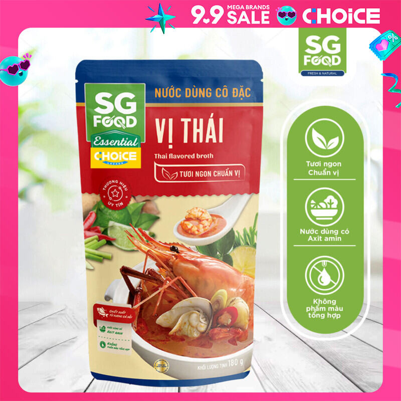 Nước Dùng Cô Đặc Vị Thái Choice x Sài Gòn Food 180 gram