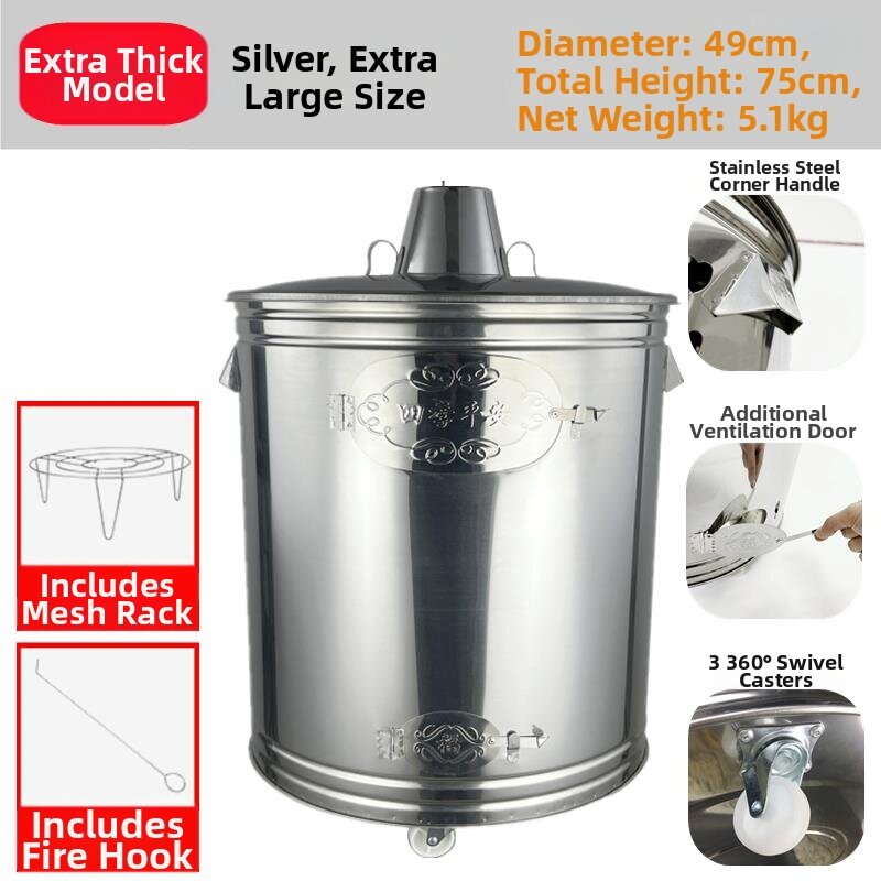 Forsso | Eco-friendly Smokeless Indoor Joss Paper Burner Home Use
