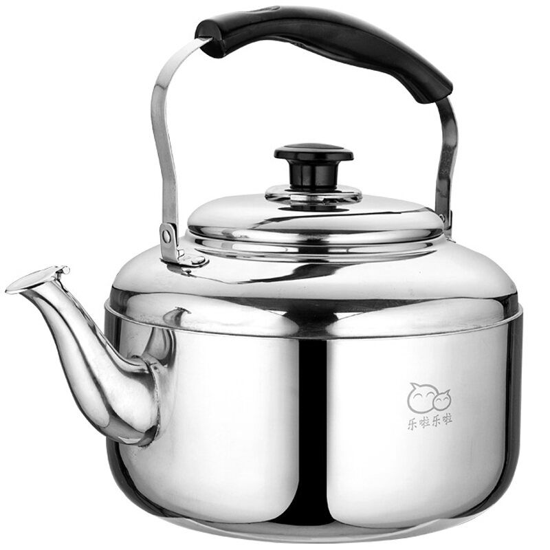 large stainless steel kettle