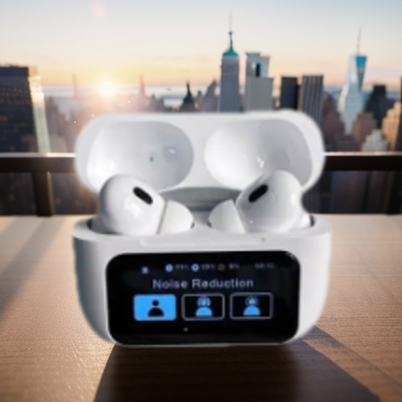 A9 Pro Earbuds | LED Touch Screen | ANC/ENC, and Long Battery Life. 