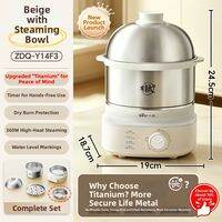 Bear | Automatic Power-off Baby Food Steamer 316L Stainless Steel