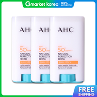 AHC | Ahc Natural Perfection Fresh Sun Stick 17g 3-Pack Spf50+ / Pa++++ Waterproof