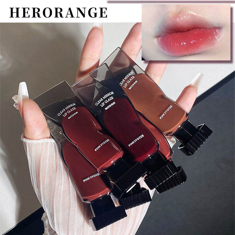 Son Bóng PINKY FOCUS Hiệu Ứng Tráng Gương 3D Lâu Trôi Không Dính Cốc PN4458