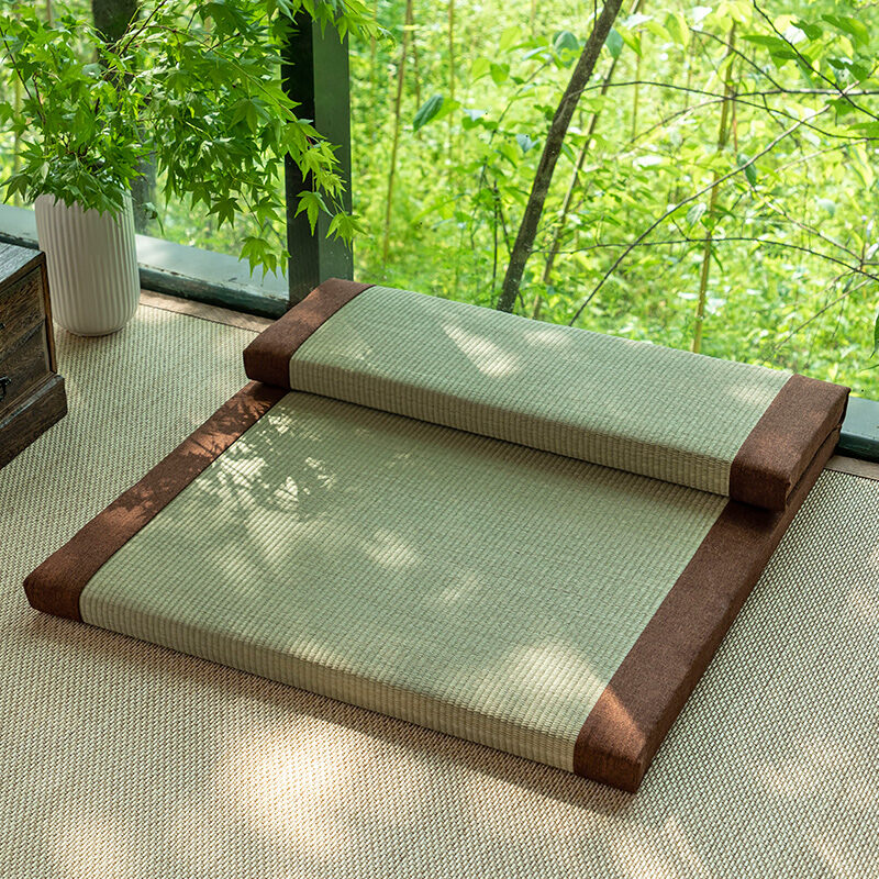 Natural Seagrass Meditation Cushion