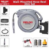 DELIXI | Automatic Water Retractable Hose Garden Cleaning Carwash