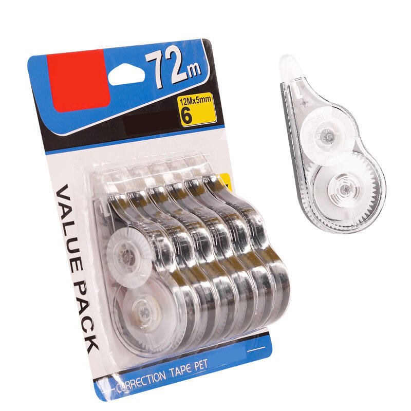 Băng đánh dấu, Băng đánh dấu, Đồ dùng văn phòng phẩm cho trường học, Băng đánh dấu di động, 6 gói, Đồ dùng sinh viên công suất lớn