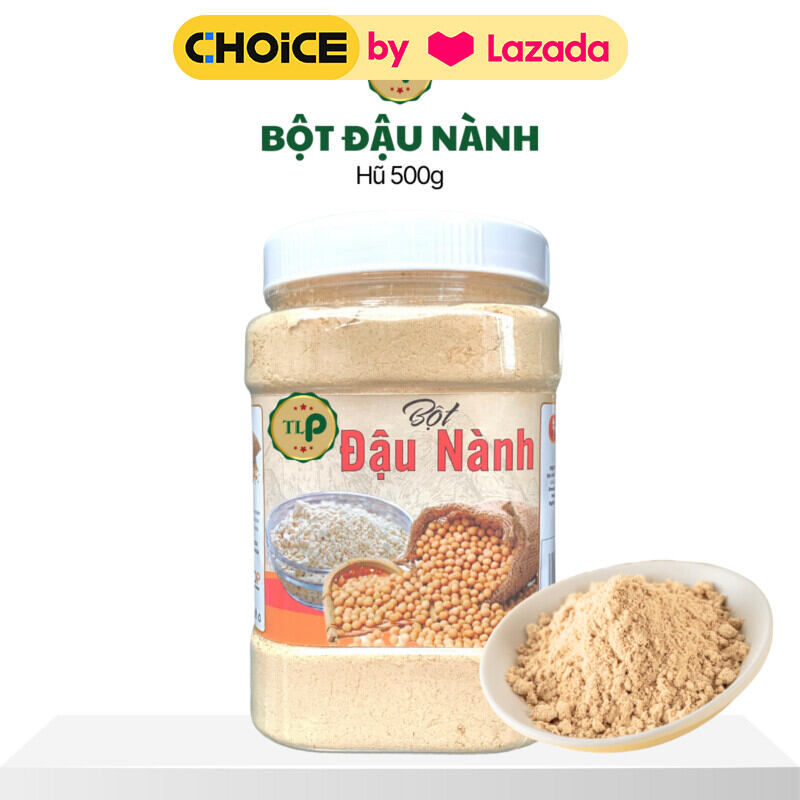 Bột Đậu Nành Nguyên Chất Tân Lộc Phát Hũ 500g