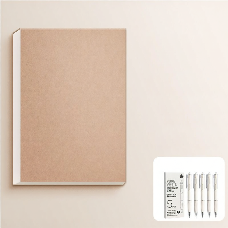 Thickened Blank A6 Notepad Mesibo Portable Pocket Size Tearing Scrapbooking Notebook Small Draft Book Heavy Duty Kraft Paper