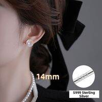 DAISY DREAM | Sterling Silver Pearl Studs Fashion Earrings