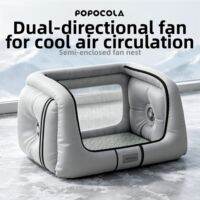 Popocola | Cooling Air Circulation Pet Igloo Pluggable Semi-enclosed