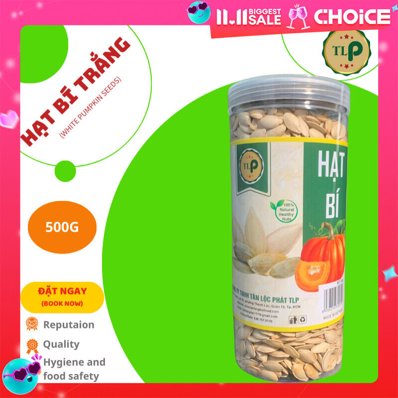 HẠT BÍ TRẮNG TÂN LỘC PHÁT - HŨ 500G