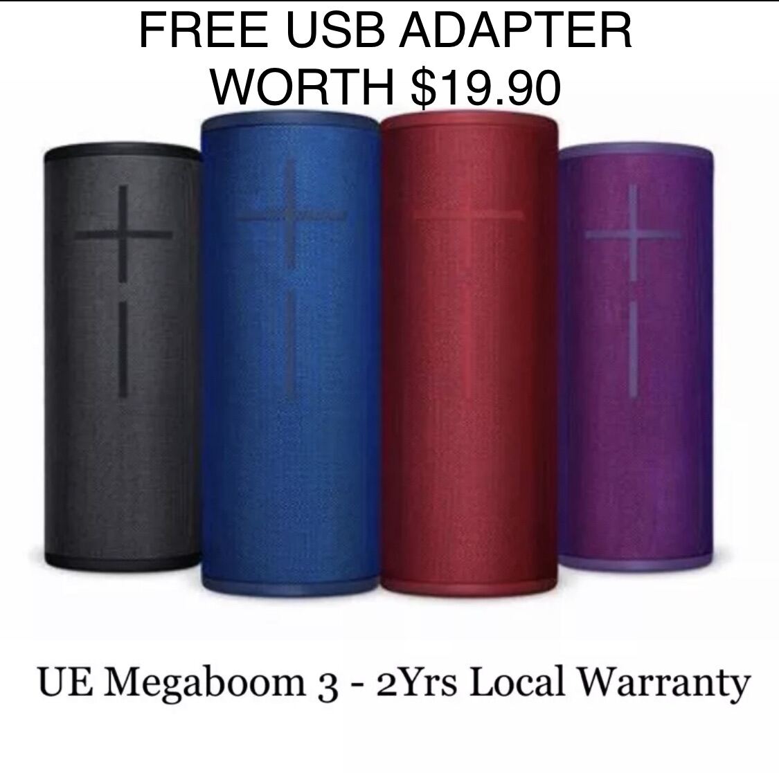 Ue 2024 megaboom warranty