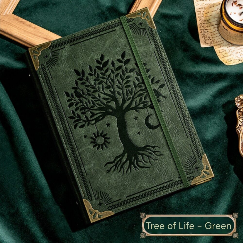 2026 New Vintage Leather Notebook Diary Journal Stationery GiftPortable To Use Agenda for Students Business Office School