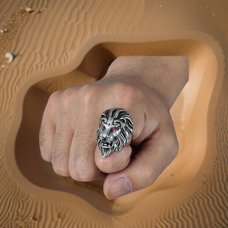 Lion%20Fashion%20Tigers%20Head%20Ring%20Men's%20Ring%20-%20Image%202