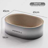Popocola | Durable Non-shed Large Cat Scratching Pad House