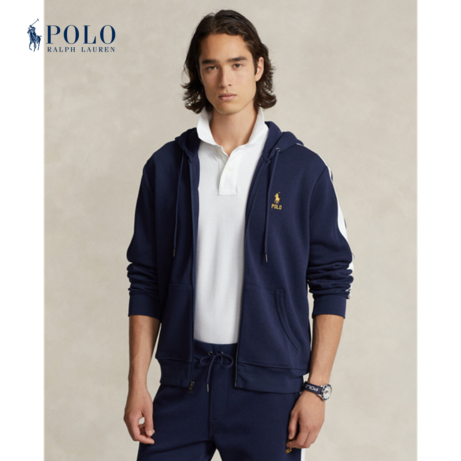 Ralph lauren half hot sale zip up