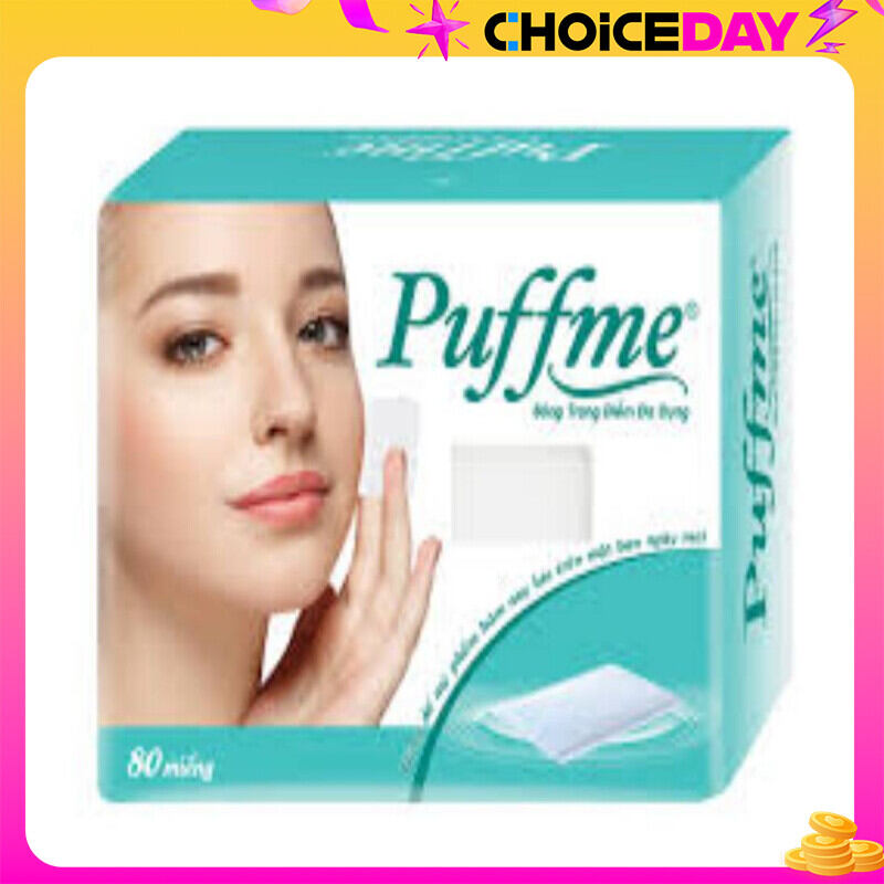 Bông Tẩy Trang Puffme 80 Miếng