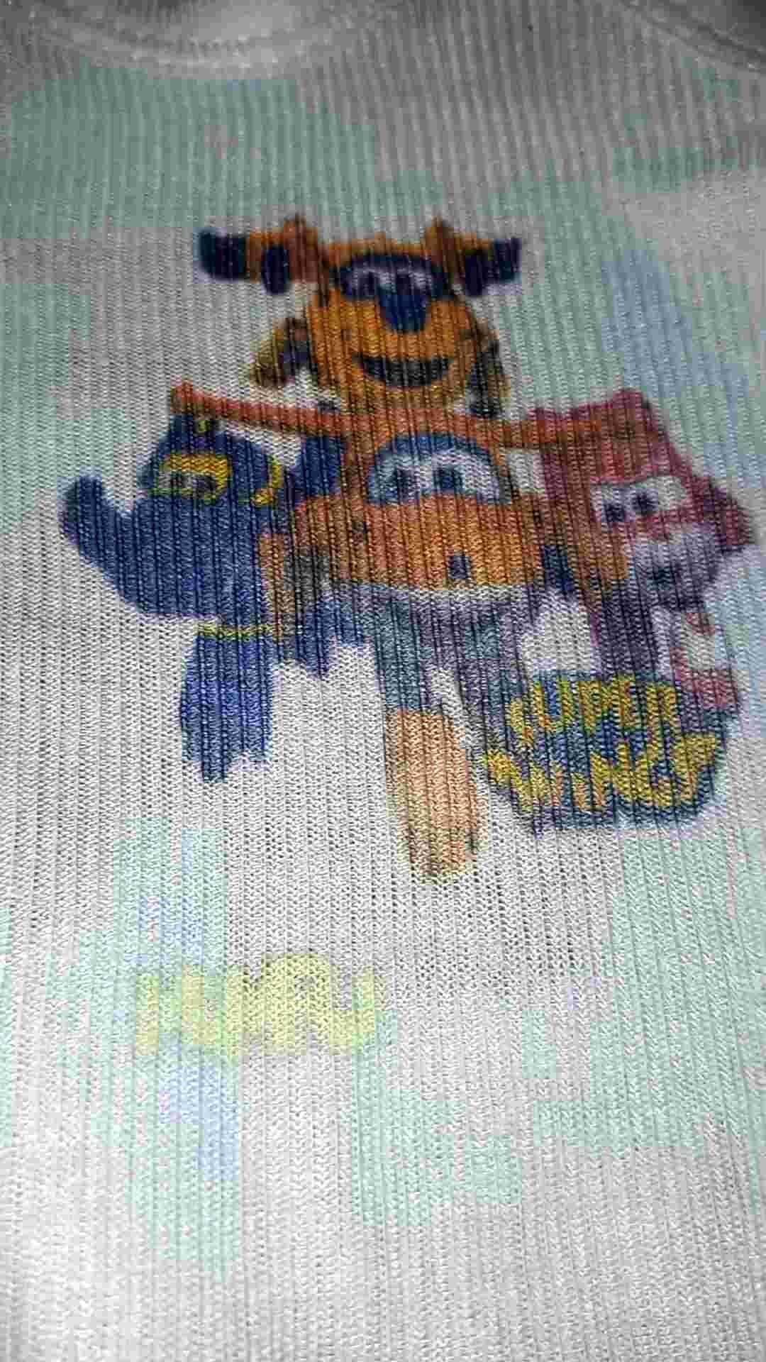 6pcs Kaos dalam anak perempuan laki laki lucu gambar sablon warna