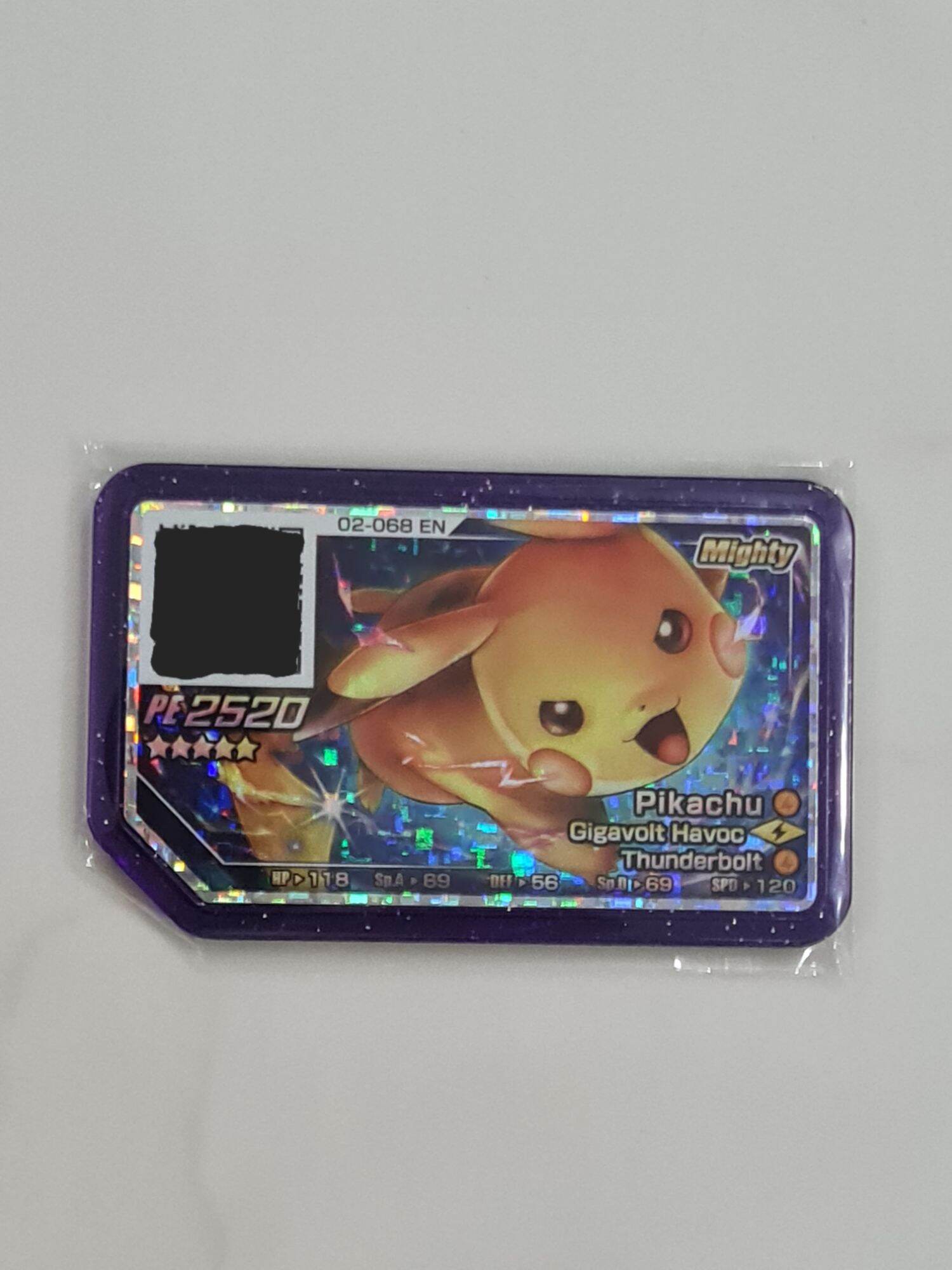 Pokemon Gaole Authentic Pikachu 5 Star Legend Chip Lazada Singapore