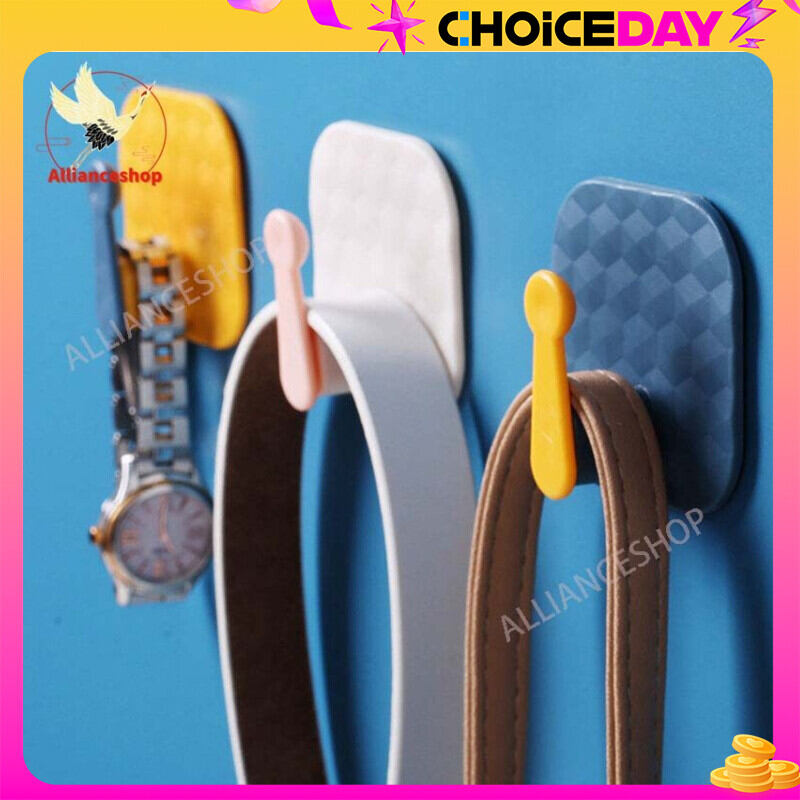 ตะขอติดผนัง ตะขอสี ตะขอ ตะขอแขวนติดผนัง ตะขอแขวนผนัง ตะขอหลากสี สำหรับตกแต่งบ้าน แขวนของใช้ หลากหลายสี ราคา 13 บาท*ส่งฟรี