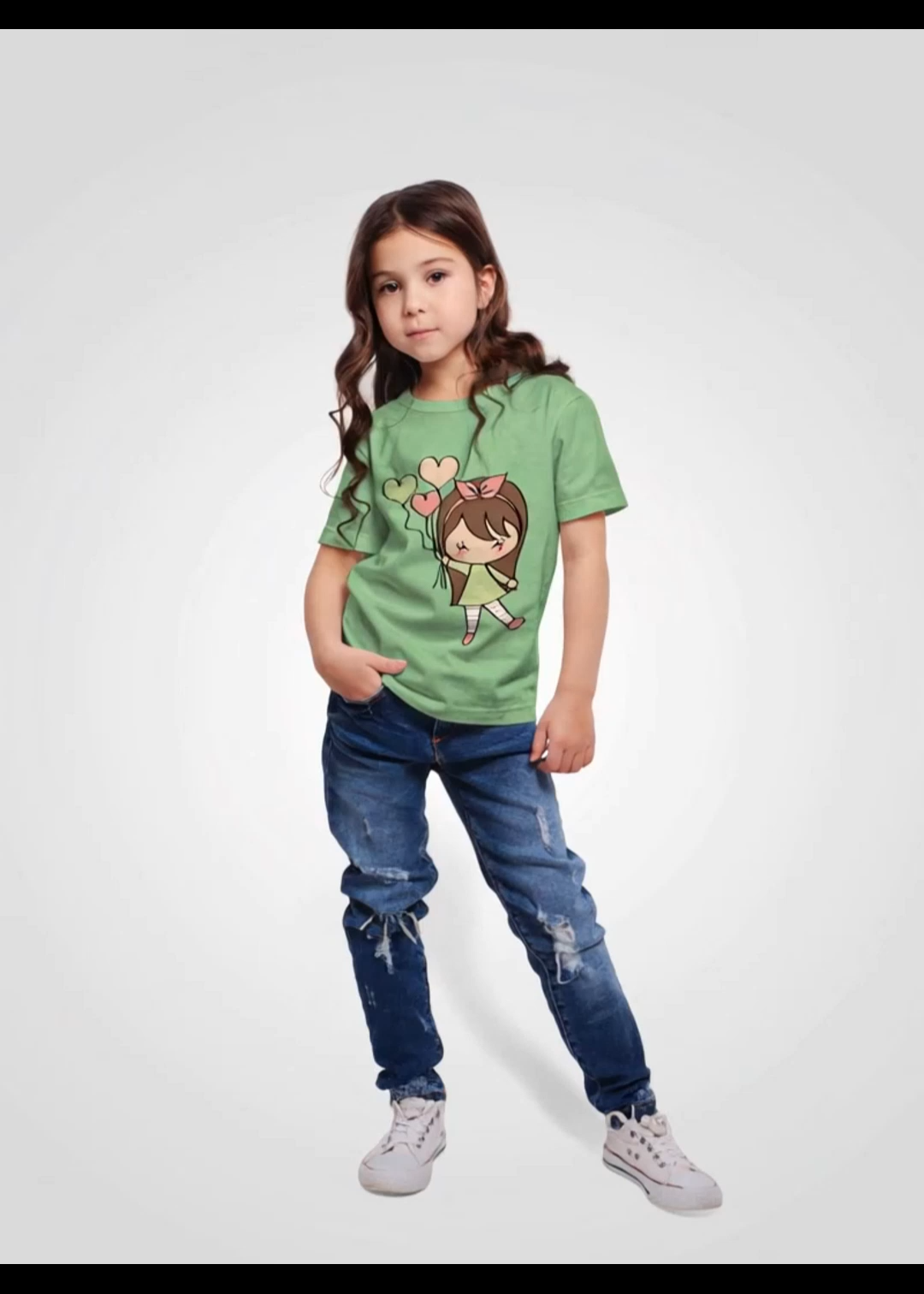 DFKIDS Kaos Anak Perempuan Sablon Plastisol/Distro Kaos Anak Cowok Cewek Laki Perempuan 1-12 Tahun