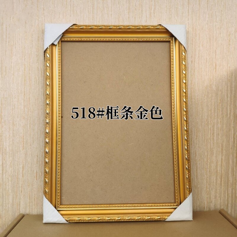 EuropeanStyle Solid Wood A4 Photo Frame WallMounted AmericanStyle