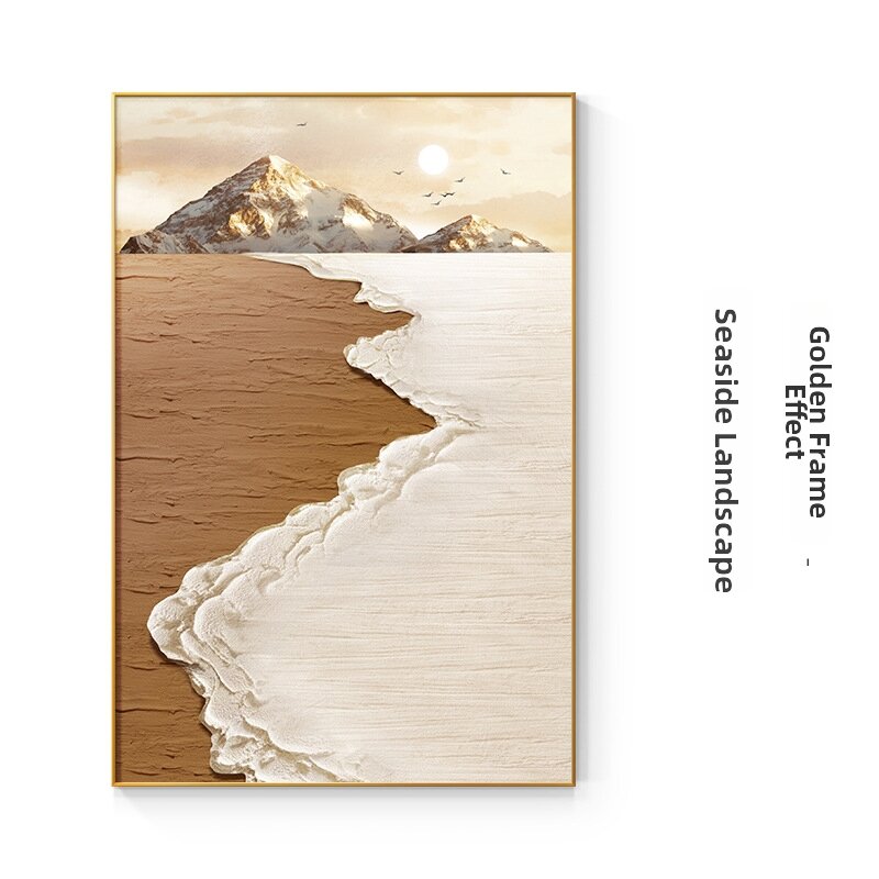 Modern Zen Aesthetic Living Room Floor Decoration Painting Wall Art
