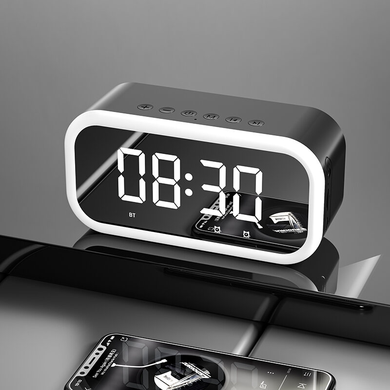 alarm clock light bluetooth