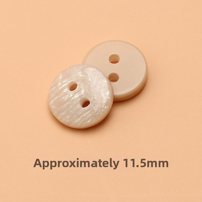 Exquisite round Button Shirt Buttons Sweater Buttons Baby Clothes Buttons Fashionable All-match Childrens Shirt Buttons