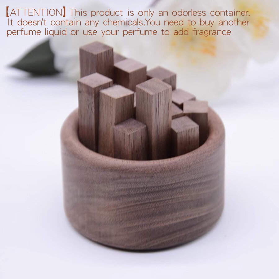 No perfume wood aroma diffuser DIY fragrance living room bathroom toilet bedroom desk home accessories aromatherapy decorations