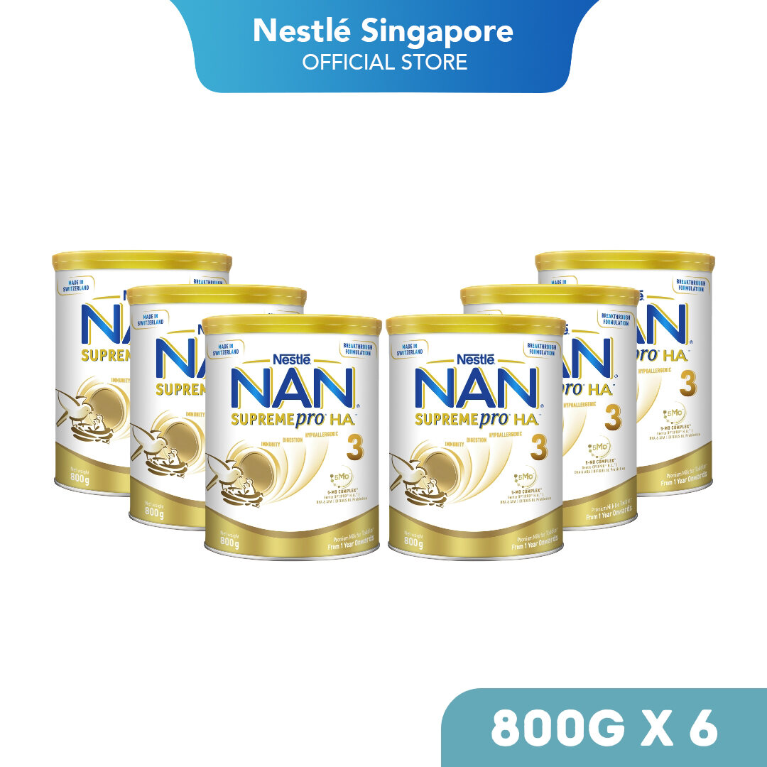 Nan Supreme Pro HA 3 Growing Up Milk 800g delivery near you in Singapore