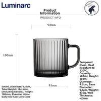 Heat Resistant Tea and Water Glass Cup 500ml