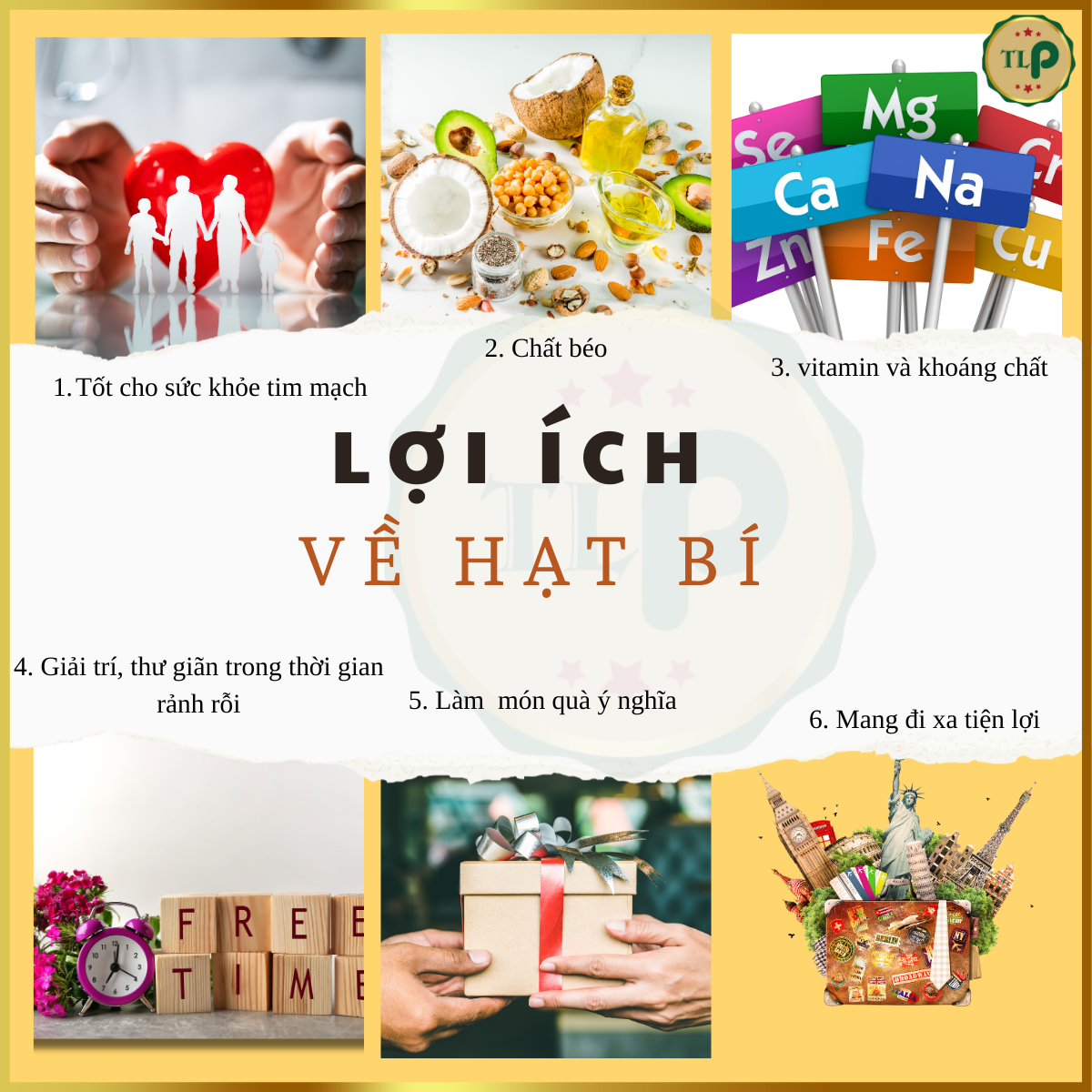 Hạt Bí Trắng Tân Lộc Phát 500gr