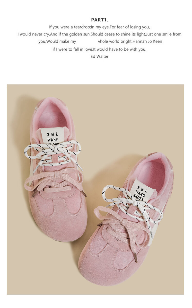 Sepatu Wanita Birkenstock Pink Kasual Sporty Dequan Musim Semi 2025 Gaya Baru Roti Kecil Musim Gugur Musim Dingin Jelek Lucu Sepatu Santai