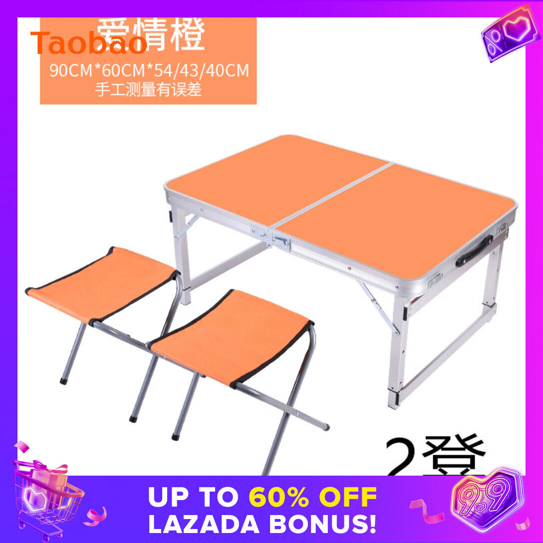 small folding outdoor table and chairs