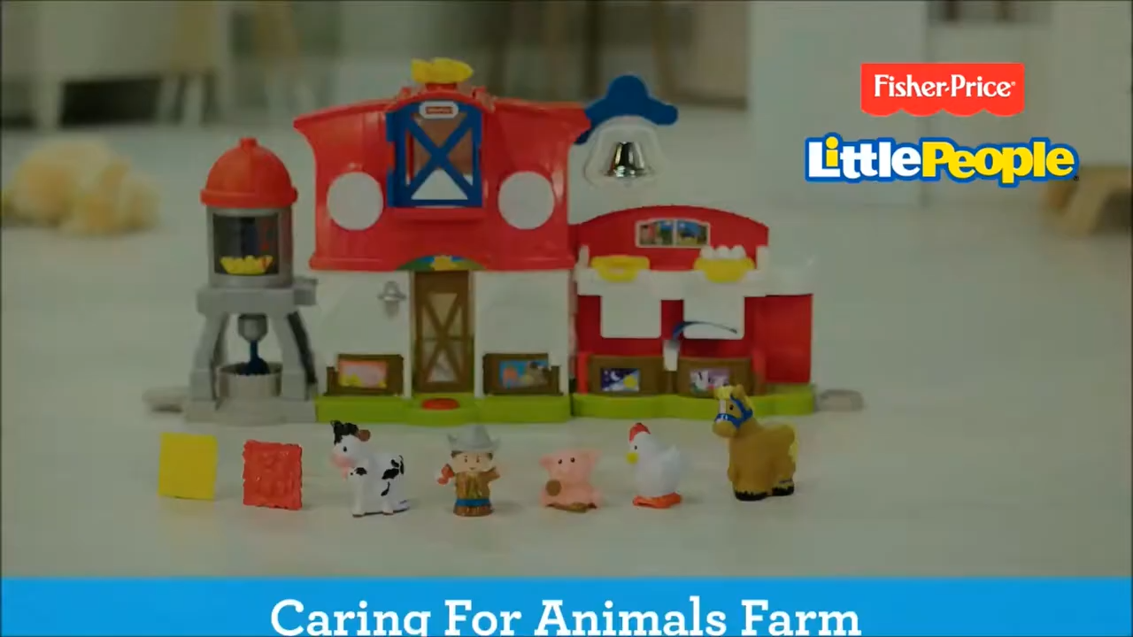Fisher Price Little People Caring for Animals Farm Playset (TORN