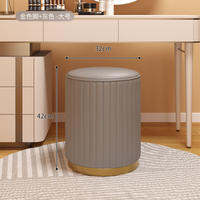 XIWUSHOUJIANG | Makeup Storage Stool Round Chair